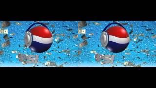 Pepsi 3D Advertisement Video Stereoscopic for 3DTV Commercial Spot [upl. by Funda]