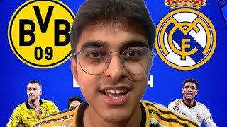 REAL MADRID VS DORTMUND  UCL LIVE REACTION [upl. by Honebein681]