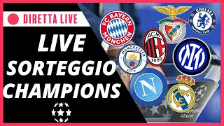 🔴 Sorteggio Champions League in DIRETTA e LIVE reaction lavversaria dellInter ai quarti [upl. by Atiek]