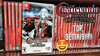 Castlevania Advance Collection Nintendo Switch Limited Run castlevania retrogames [upl. by Bristow]