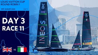 INEOS Britannia vs Luna Rossa Prada Pirelli  Full Race 31082024 [upl. by Ogeid387]