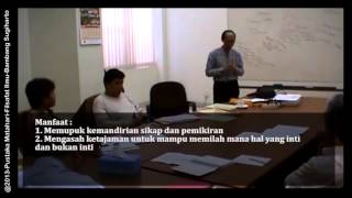 Kuliah Filsafat Ilmu I  Prof Bambang S Sesi 4 [upl. by Mandie]