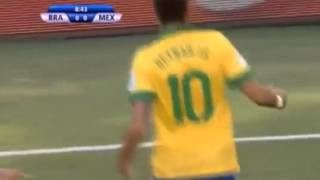 Brasil 2 x 0 México  Copa das Confederações 2013 [upl. by Whalen]