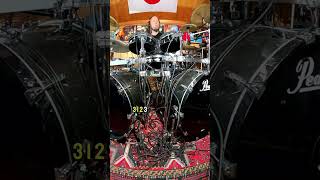 Increasing Double Bass Drum Tempo Lesson drums shortsvideo shorts short [upl. by Bonilla335]