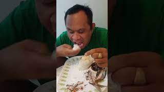 MUKBANG PRITONG BANGUS WITH SILI 1 RICE COOKER MUKBANG [upl. by Yerok]