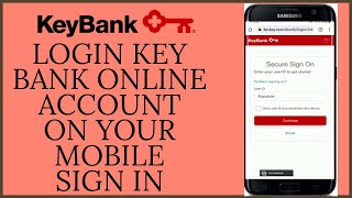 How to Login Key Bank Online Banking Account  KeyBank Login  KeyBankcom Login 2022 [upl. by Holden]