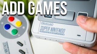 How to Hack and add games to your NES and SNES Classic using Hakchi CE 2019 Tutorial [upl. by Tirma577]