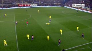 Villarreal vs FC Barcelona 14 all goals 02052010 HD720p [upl. by Adniral]