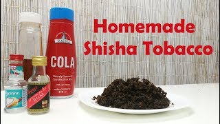 Homemade Shisha Tobacco  Rum and cola flavor [upl. by Daniyal]