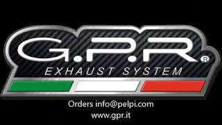 F B MONDIAL HPS 125 GPR EXHAUST SYSTEMS SOUND SCARICO GPR SUONO [upl. by Zabrine77]