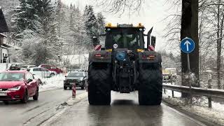 20240108 Bauernprotest bei Bad Reichenhall  Piding [upl. by Dnivra640]