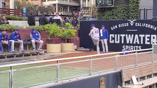 Jacob deGrom bullpen Petco Park May 6 2019 [upl. by Mela384]