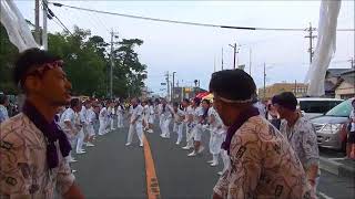 住吉神社祭典2018 平成30年 千秋楽 山八組 宮入 放送席 [upl. by Oidacra]