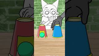 Disappeared😱😱Sprunki Wenda X Gray Easy Magic Trick Tutorial Animation sprunki animation meme [upl. by Renfred]