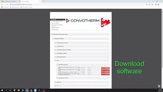 Update from version 042022 Convotherm mini combi oven  Technical Service [upl. by Aicram]