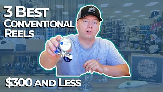 The BEST 3 Saltwater Conventional Reels 300 and Under [upl. by Siesser]