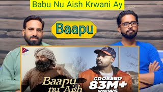 Baapu Official Video  Harvy Sandhu  Baapu Nu Aish Pakistani Reaction [upl. by Monahan]