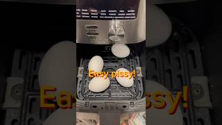 Boiled eggs in air fryer🥚🤍 cooking airfryer [upl. by Cosenza783]