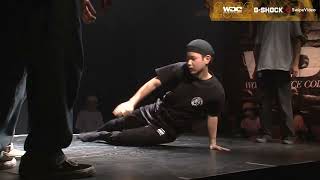 WDC 2022 JAPAN FINAL  HIPHOP Best8 MOCCHIN amp Youki vs Naked boy [upl. by Graham]