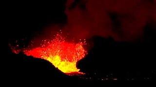 Live From Iceland Volcano cam iceland VolcanoEruption [upl. by Ailisab198]