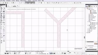 Archicad 16 Basics 2 Tut Wand  Grundlagen  Reinzeichnung  Führungslinie [upl. by Ennovyahs455]