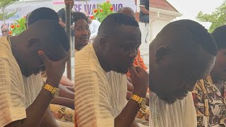 YOMI FABIYI IN TEARS AS HE REMEMBERS LATE MUM AT HIS BIRTHDAY AND HOUSE OPENING CELEBRATION [upl. by Yhprum]