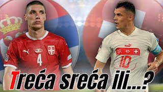 Srbija  Švajcarska ☆ Džaka razlog zašto se igra u Leskovcu ☆ Liga nacija [upl. by Eolanda]