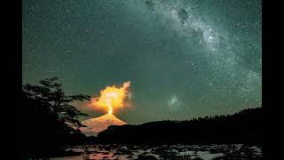 Villarrica Volcano Against the Sky [upl. by Summer]