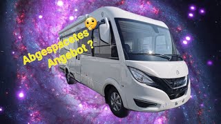 Kompakter Vollintegrierter Liner der Hymer BI 600 mit Doppelboden Hubbett Einzelbetten  Rabatt [upl. by Viglione]