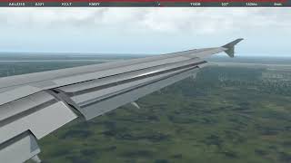 Landing in New Orleans KMSY [upl. by Ailuig]