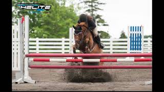 How the helite airbag vest protects you from horse falls in slow motion😱😍 [upl. by Eulalee]