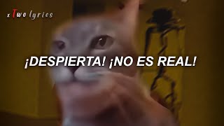 ¡DESPIERTA ¡NO ES REAL  letra [upl. by Eadrahs]