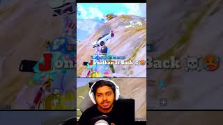 kinganbru reaction Bmps Jonathan Hacker 1v4 Clutch🔥😱 Final Round🤯bmpsbgispubgmobile shortvideo [upl. by Alleunamme]