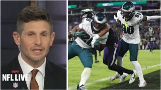 NFL LIVE  Dan Orlovsky says Saquon Barkley is having SUPER BOWL IMPACT for Eagles after beat Ravens [upl. by Song]