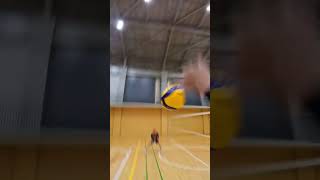 Volleyball amazing shot shortvideo shortsviral volleyball [upl. by Lowney]