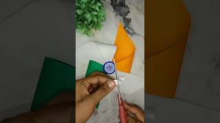 how to make tricolour flying flower 🌹 shorts viral [upl. by Tasia]