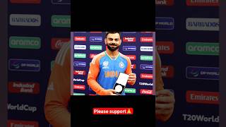 Player of the series t20 world Cup🤨cricket viratkholi trendingshorts ytshorts shortviral facts [upl. by Asirram247]