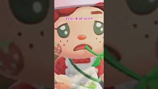 Animal Crossing through the years… 20202024  ACNH  new horizons  look a strawberry [upl. by Eisac]