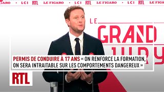 Clément Beaune invité du Grand Jury [upl. by Ahsad825]