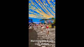 Borongan City marching band and civic parade philippines shortvideo shorts short parade [upl. by Eneleuqcaj]