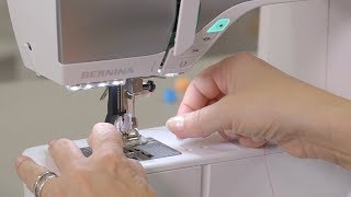 Threading and getting started sewing with the B 435 B 475 QE B 480 and B 485 [upl. by Aicnarf]