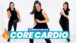 CARDIO CORE para ABDOMEN PLANO 🔥 Eliminar Grasa Rápido [upl. by Neelav600]