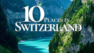 10 Most Beautiful Towns to Visit in Switzerland 4k🇨🇭  Switzerland 2024 [upl. by Burk]