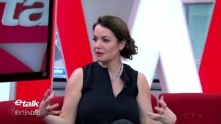 Interview Erica Durance on eTalk Promoting Saving Hope Season 5 [upl. by Shivers]