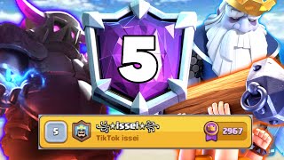 Top5 amp 🏆2900 with PEKKA BRIDGE SPAM deck😉Clash Royale [upl. by Stacey]