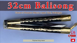 Balisong na gawa ni Rosauro Lopez ng Taal Batangas [upl. by Meit447]