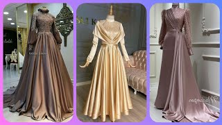 Stylish Silk Maxi Designs Long Frock  Evening Gown [upl. by Geordie348]