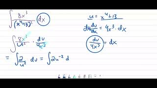 Antiderivatives U Substitution [upl. by Ogilvy458]