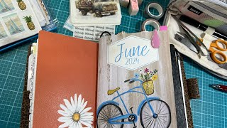 June 39 2024  PWM  Planner Perfect B6 Travelers Notebook 📚 [upl. by Osswald276]