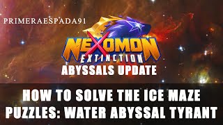 Nexomon Extinction  Ice Cave Maze Puzzle Solutions [upl. by Aray]